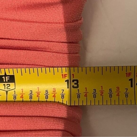 Sangria Tangerine Orange Bodycon Party Event Dress NWOT Size 4P - Picture 11 of 13